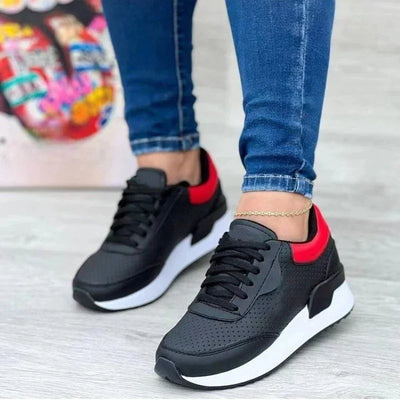 2025 NEW Women's Summer Breathable Running Shoes Soft Bottom Casual Lightweight Mesh Sneakers Trendy Synthetic