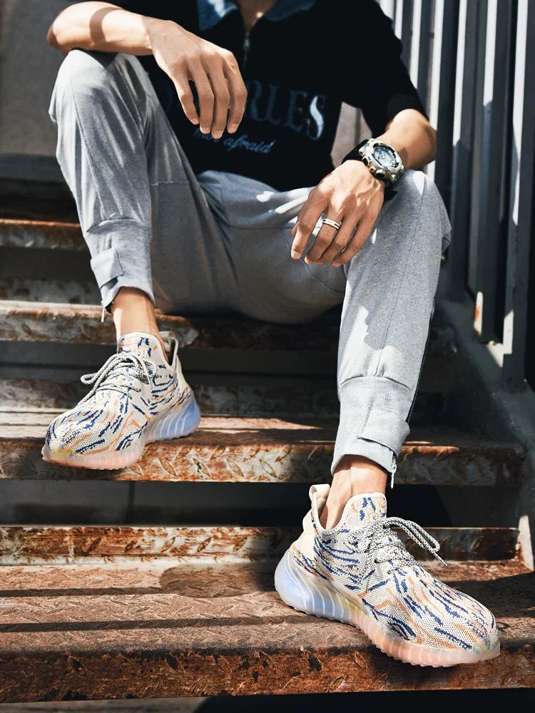 Men Safety Shoes man Lightweight Comfor work shoe womensecurity steel toe Sneakers Breathable Non-Slip summer Hiking work boots