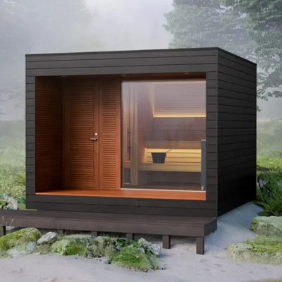 Custom.2025 New 2-6 People Outdoor Traditional Intelligent Sauna Room Factory Sauna Steam Shower Room