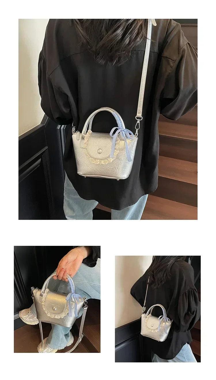 2025 new designer hand carved shoulder bag stylish textured crossbody purse for women elegant handheld tote fashionable