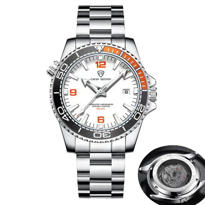 2025 New Top Brand Design Men's Watches Luxury Fashion Multifunctional Dial Quartz Watches Steel Strap Waterproof Men's Watches