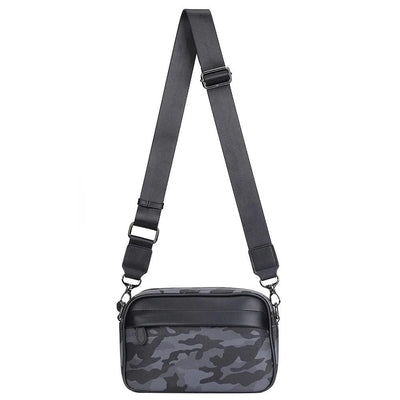 Messenger Sling Bags For Men and Women Square Bag Trendy Diagonal Chest Bag