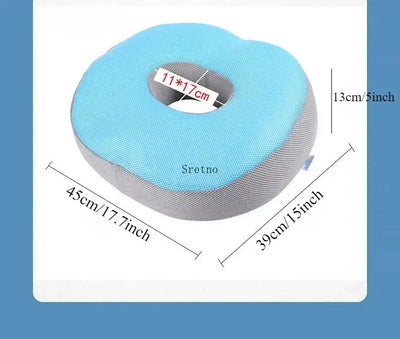 Latex Hemorrhoid Seat Cushion Thickened Office Beautiful Buttocks Pregnant Women Buttocks Pad Hollow Tailbone Protect Cushions