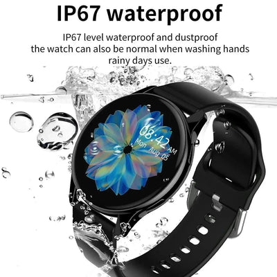 LIGE Women Bluetooth Call Smart Watch HeartRate Blood Pressure Monitoring Smartwatches Waterproof Men Smartwatch For Samsung IOS