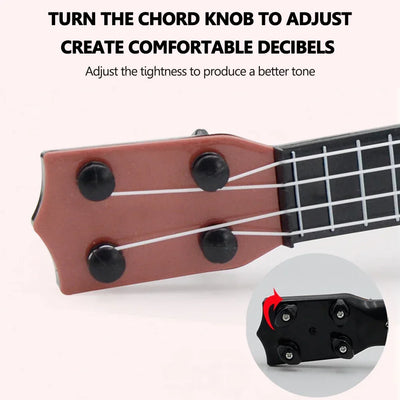 Ukulele Classical Guitar Acoustic Ukulele Soprano Music Instruments Mini Musical Toy for Beginners Kids Children