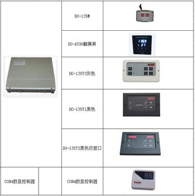 Digital Sauna Controller Wall Mount 35-110℃ Steam Generator Controller 1-12 Hours Setting for 3-27KW Sauna Heater