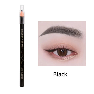 Waterproof Eye Brow Pencil Precise Brow Definer Black Grey Brown Gray Eyebrow Eyeliner Pen Long Lasting Eyes Makeup Cosmetics
