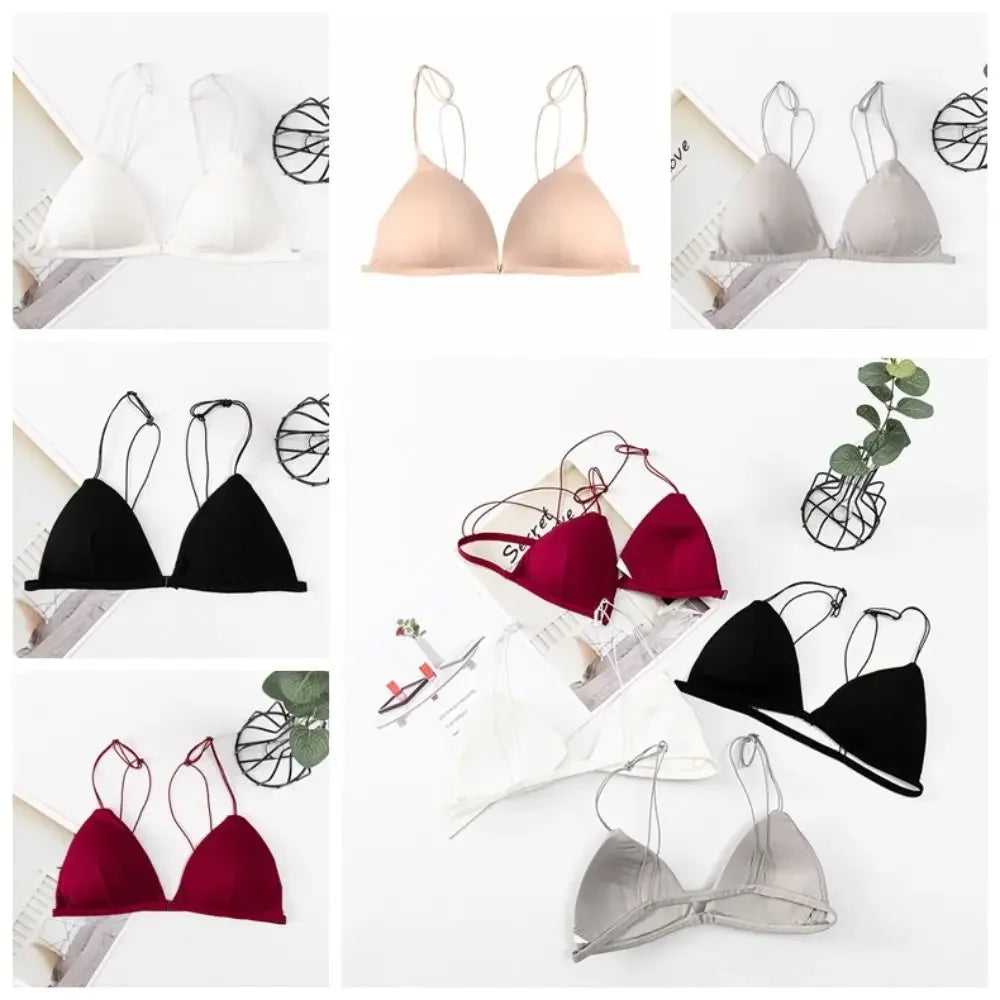 Breathable Triangle Bras for Women Beauty Wireless