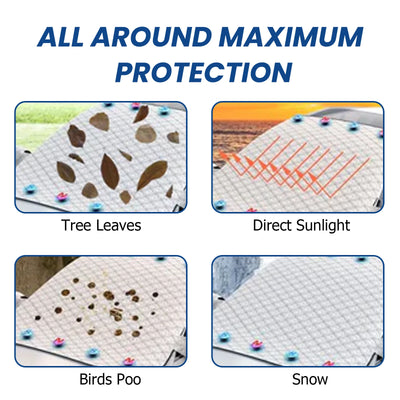 Magnetic General Car Snow Cover Windshield Snow Cover Winter Front Windscreen Anti-ice Cover for SUV Sedan Frost Protector