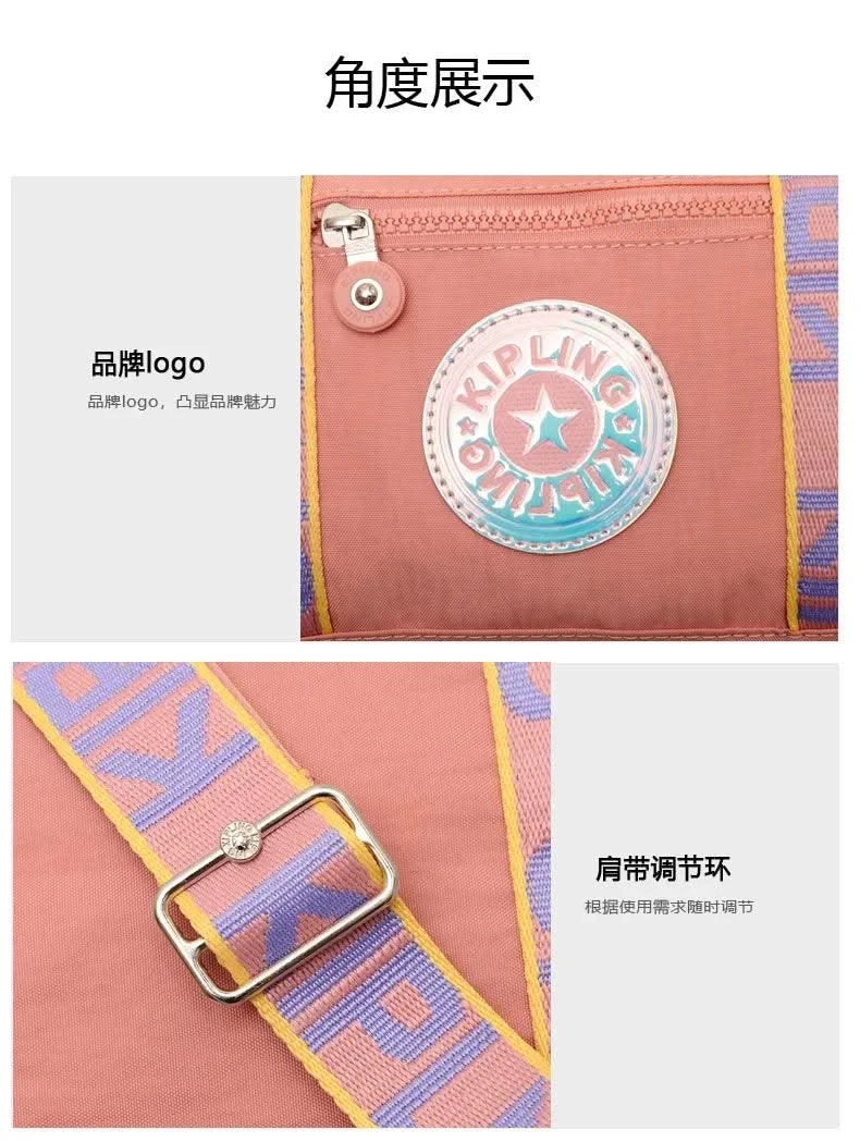 Sling Bag Women's Water-Resistant Nylon Purse