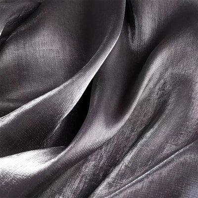 Mermaid Texture Gradient Reflective Fabric Illusion By The Meter for Shirt Full Dress Hanfu Clothing DIY Sewing Soft Cloth White