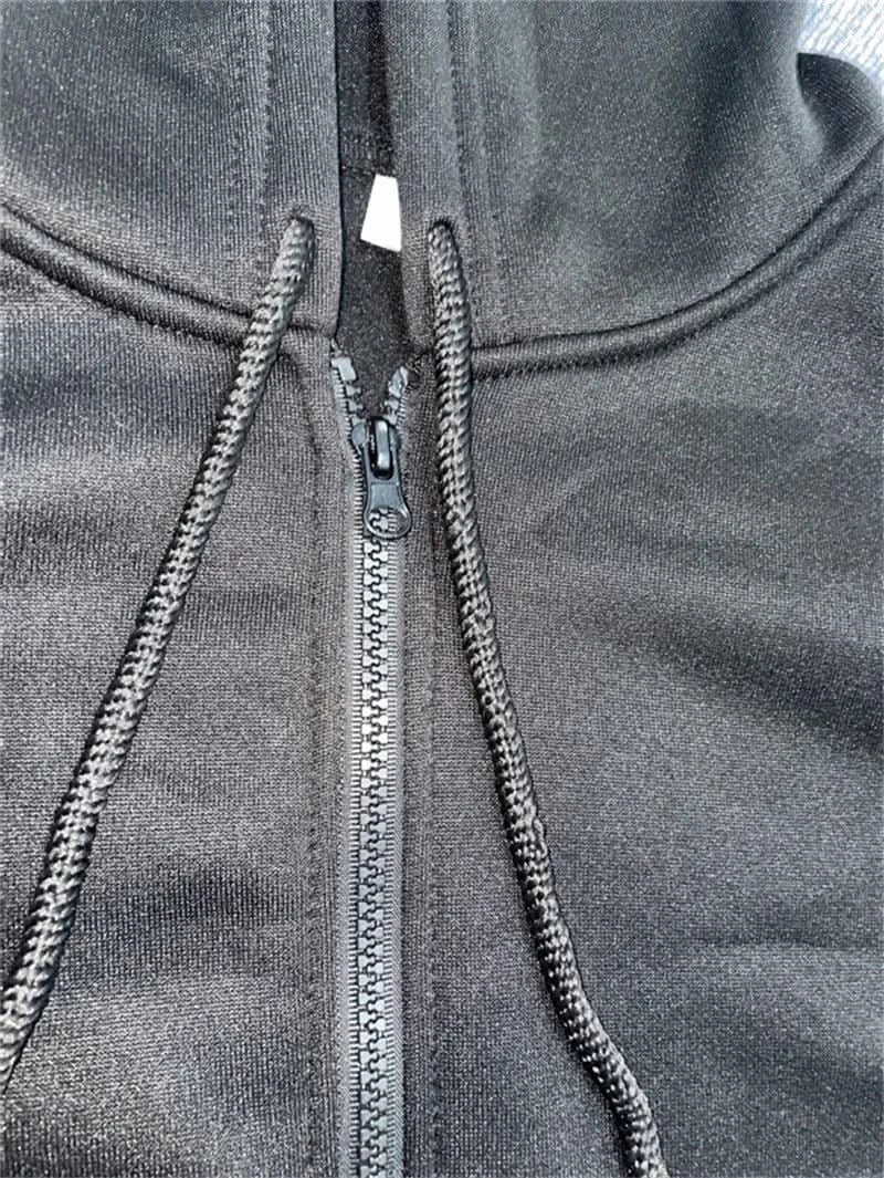 Zipper Hoodies Women/Men Fashion Long Sleeve Hooded Fleece Sweatshirt