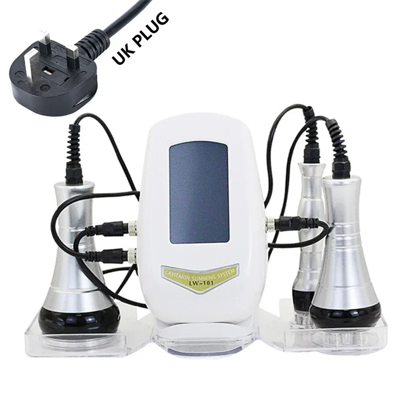 40K Ultrasonic Cavitation RF Slimming Machine 3 In 1 RF Skin Care Tighten Anti-wrinkle Body Weight Loss Device