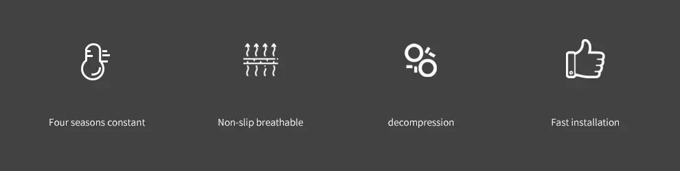 3D Suspended  Car Seat Cushion,  Seat Cover With Embossed Pattern  Four Seasons General Fit for Most Cars