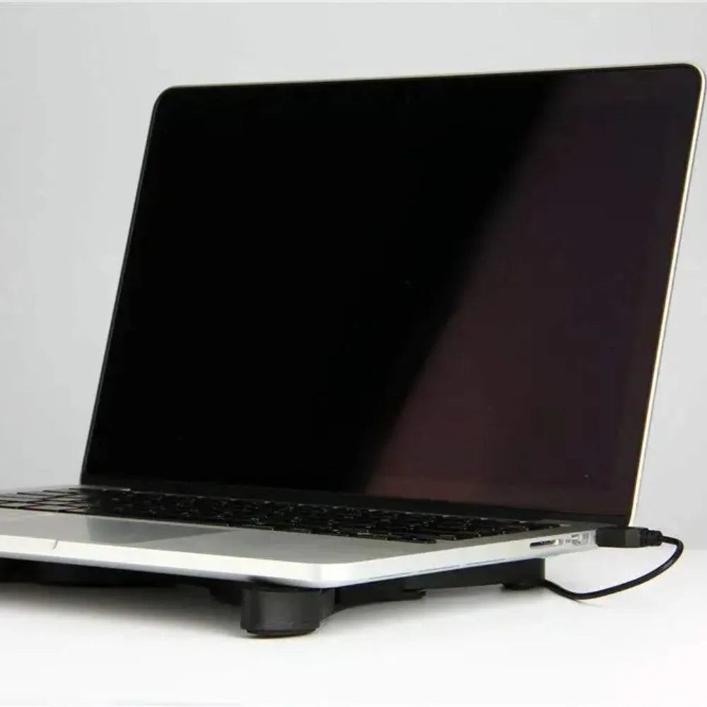 Cooler Stand Laptop Cooler Low Noise Cooling Portable Ultra Slim Gaming Laptop Cooling Pad Prevent Overheatin for 13inch Laptop