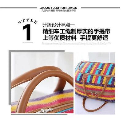 Fashion Cartoon Print Travel Bags for Women