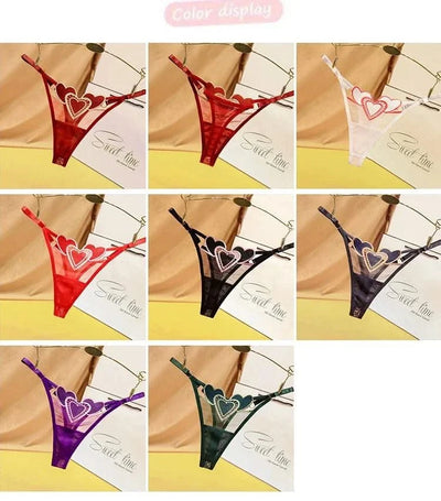 Sexy Panties Women Tong Embroidery Underwear Women Low-Rise Lingerie Girls' Thongs Women Panties Woman Clothing Underwear Female