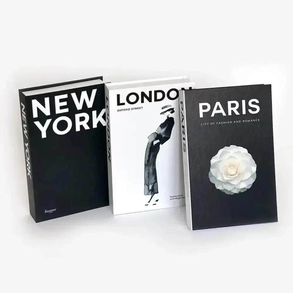 Bedroom fashion fake books ornament shooting props simple decorative book coffee table decoration home decor bookshelf