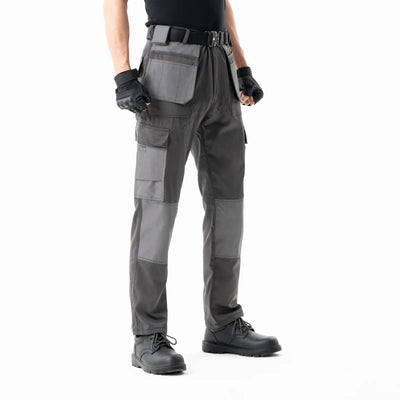 Men's Cargo pants Outdoor Trekking Fishing Hiking Pants swing pocket tool pocket polyester-cotton rip stop  wear-resistant