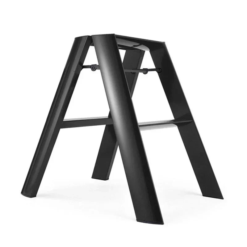 Folding Aluminium Ladders Scaffolding Stool Foldable House Ladder Portable 3 Step Stairs Climbing Multifunction Home Furniture