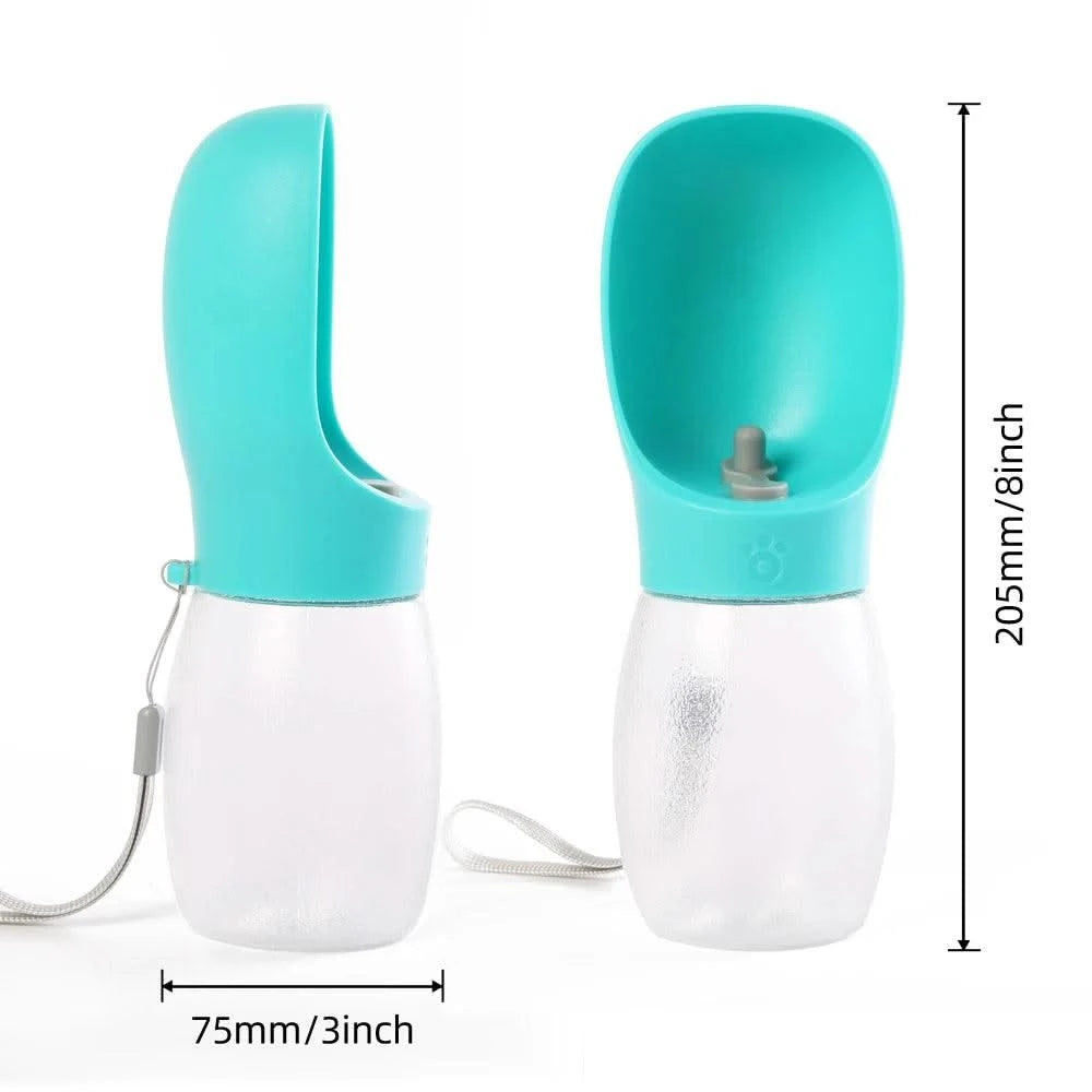 Pet Dog Water Bottle Dispenser For Small Big Dogs Cats Outdoor Travel Walking Puppy Drinking Bowls French Bulldog Pug Feeder
