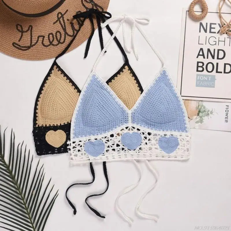 Sexy Top Women Crochet Boho Beach Camisoles