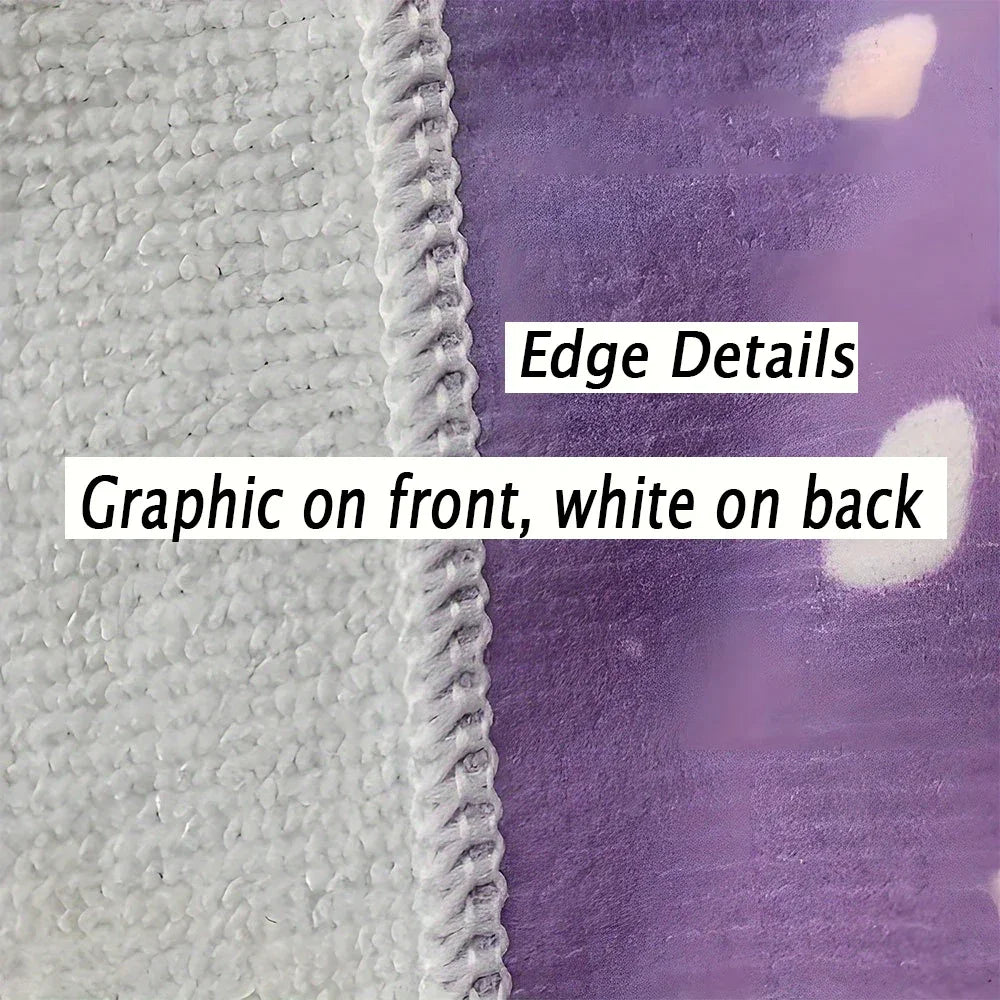 Adorable My Melody Beach TowelMicrofiber terry bath towels for yoga, travel, swimming, fitness and camping