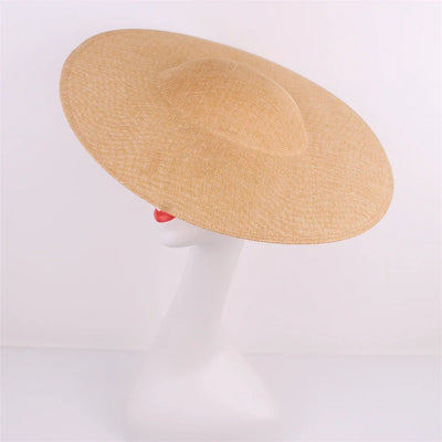 Bride Pillbox Red Fascinator Hat Femme Wedding Chapeau Women Formal Event Tea Millinery Cap Feather Royal Ascot Race Headpiece