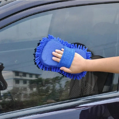 Car Cleaning Brush Cleaner Tools Microfiber Car Washer Sponge Cleaning Washing Towel Auto Gloves Car Washing Accessories