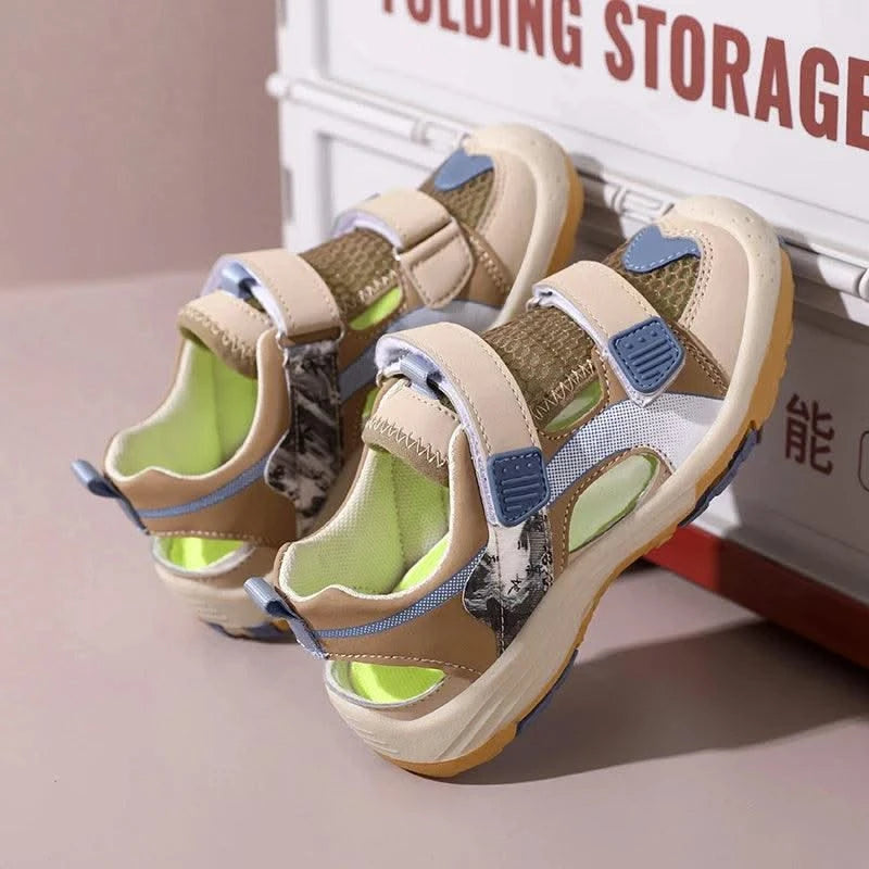 Designer Non-slip Sneaker Shoes For Boys | Summer Shoes For Children | Sports | Casual Flat Shoes