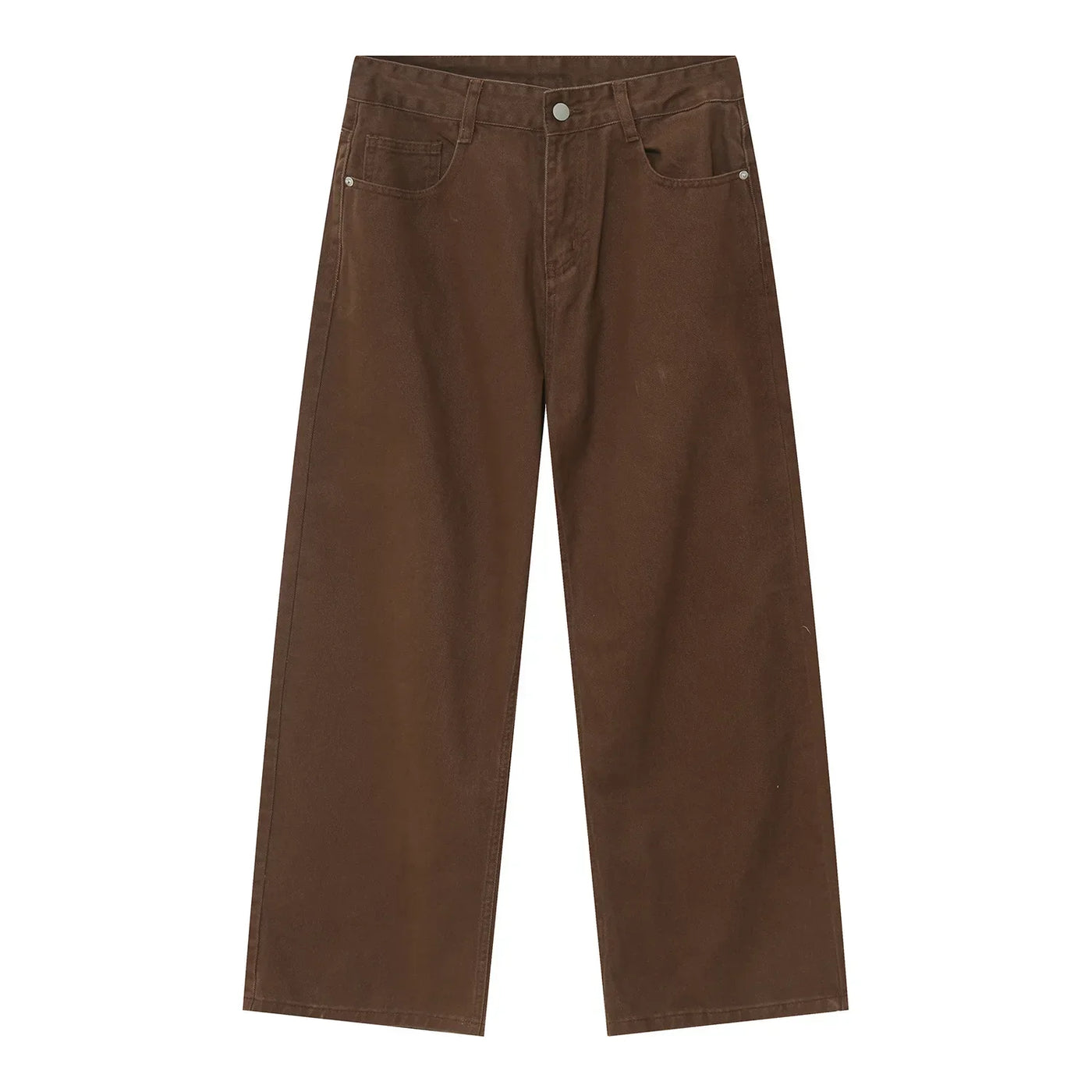 Men Streetwear Korean Loose Straight Denim Pants New Mens Trousers Baggy Beige Jeans Men Fashion Casual Oversized Wide Leg Jeans