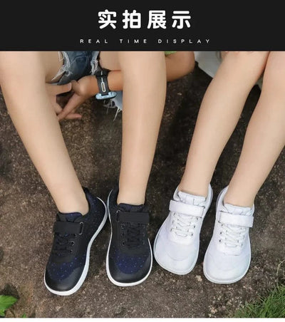 Little Big Kid Wide Barefoot Shoes Boys Girls Minimalist Sneakers Lightweight Non Slip Narutal Children Walking Shoes Skate Flat