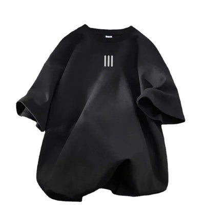 2025 Men's Oversized T-shirts Mens Cotton T Shirt White  Casual Summer Wear Fashion Print Tee Shirts for Men New Clothing