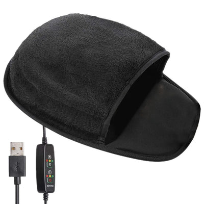 Heated Mouse Pad Winter USB Heating Warm Hand Warmer Soft Comfortable Mouse Cushion Office Desk Laptop Mat Winter Hand Warmer
