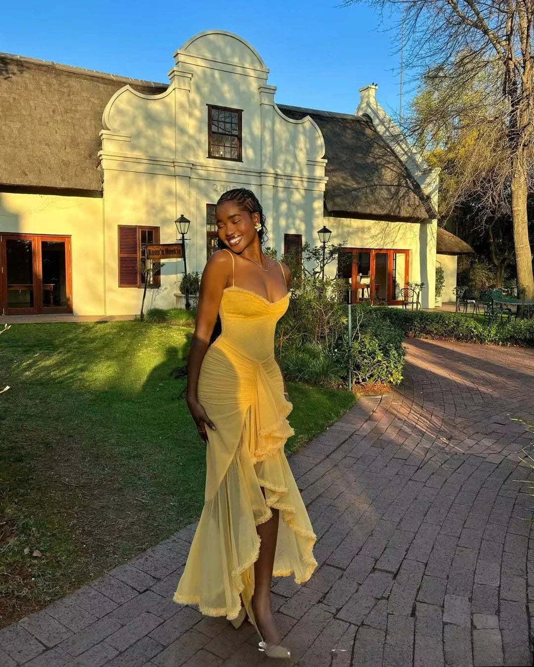 Sun in heart Pink Dresses for Women