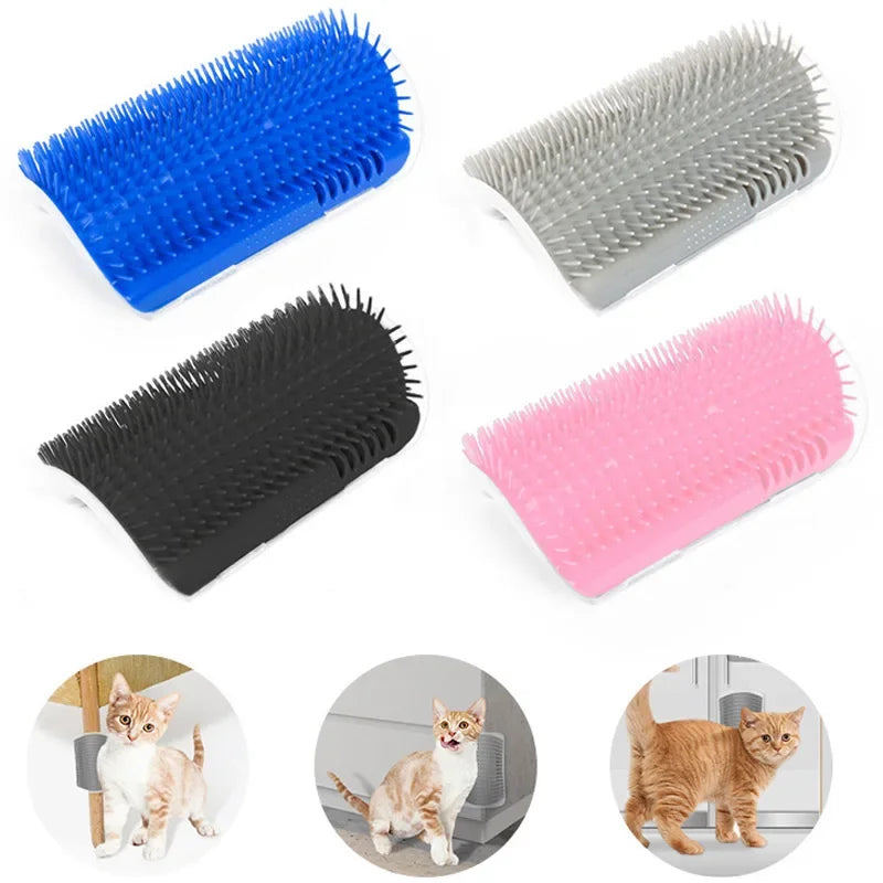 Cat Massage Tool Pet Hair Removal Massage Comb Wall Corner Self Cat Comb Brush Rubs The Face With A Tickling Comb Pet Supply