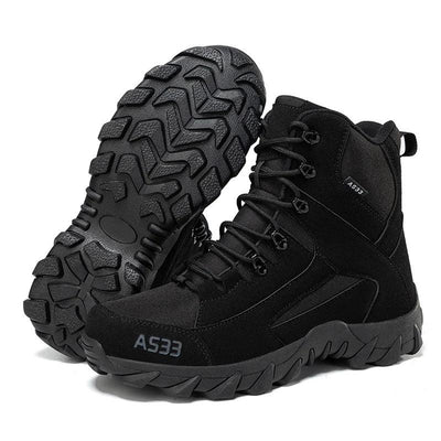 Outdoor Training Combat Boots Men Safety Comfortable Breathable Men's Ankle Boots Tactical Waterproof Climbing Boots Hiking Shoe