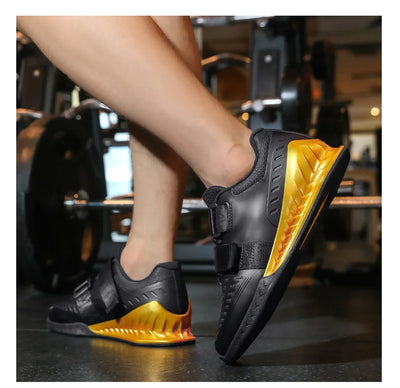 Athlete Athletic Shoes Indoor Comprehensive Training Shoes Weightlifting Shoes Stretch Hard Pull Deep Squat Shoes Breathable Men