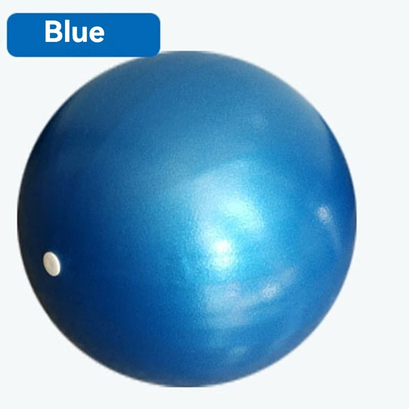 Yoga Ball-Matte Textured Reinforced Anti-Burst Back-Supporting Ball with Handles Gymnastics Ball Fitness Pilates Ball