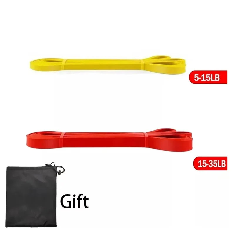 Resistance Bands Exercise Elastic Band Home Yoga Gym Equipment Accessories Sports Power Pull-Up Assist Band Bodybuilding