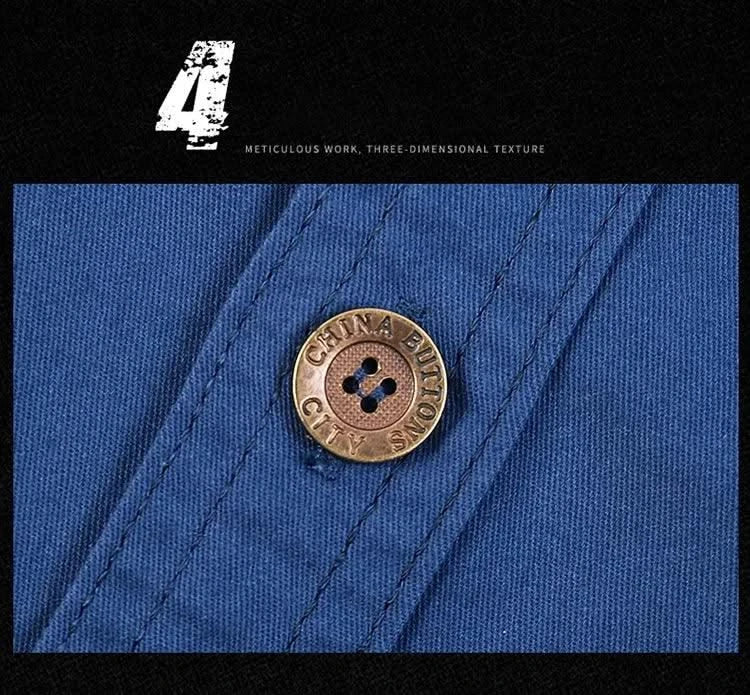 Men's thin short sleeved shirts Summer