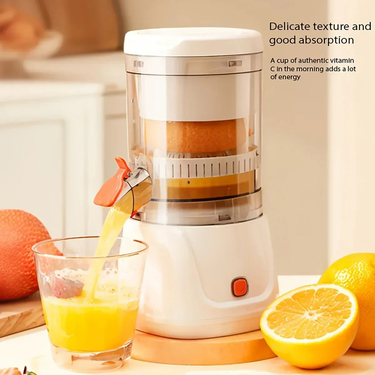 Cordless Baby Food Processor, Auto Pulp Separation for Homemade Infant Meals, Juice & Toddler Snacks