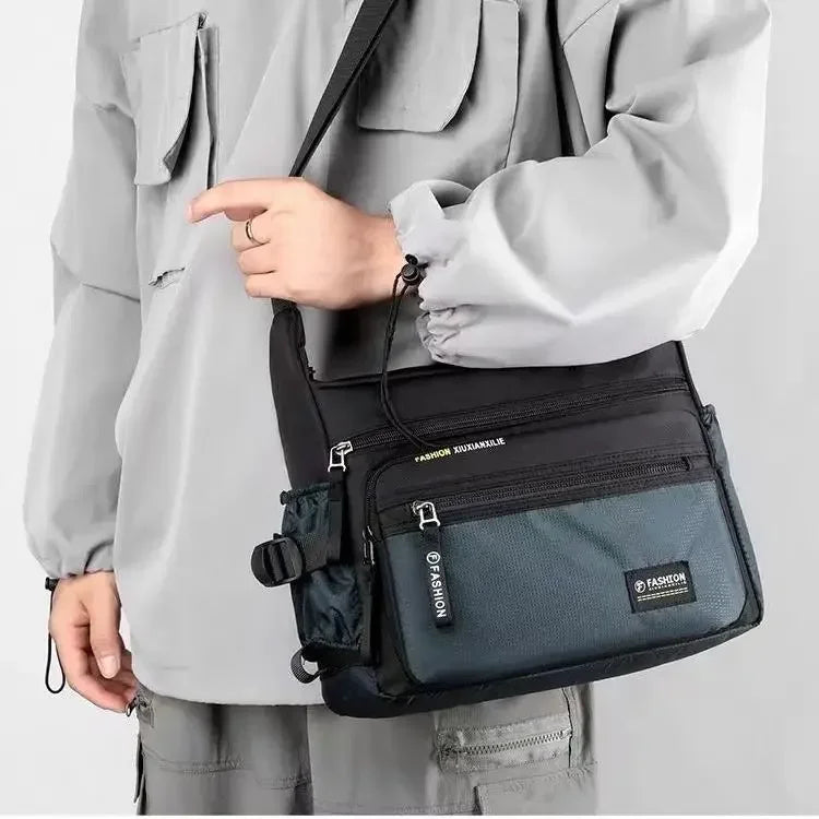 Men Crossbody Bags Male Nylon Shoulder Bags Boy Messenger Bags Man Handbags for Travel Casual Large Bag