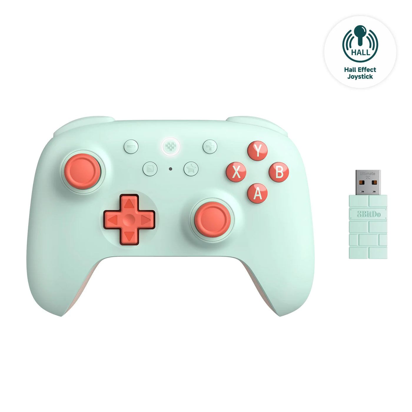 8BitDo Ultimate 2C Wireless Gaming Controller for PC, Windows 10, 11, Steam Deck, Raspberry Pi, Android Gamepad Accessories