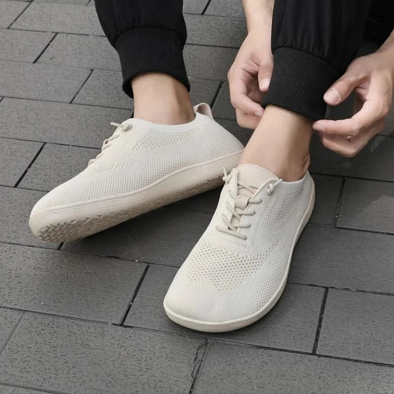 Wide Toe Barefoot Shoes Mens Womens Minimalist Walking Sneakers Shoes | Zero Drop Sole | Breathable Mesh Cross Training Shoes