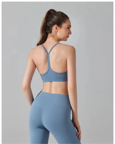 Women's Matching Activewear Set Sports Br a & High Waist Leg gings