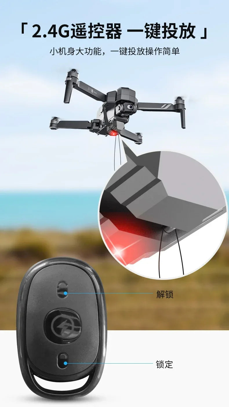 Drone Airdrop System for DJI Mini 3 Pro/Mini 3/ Mini 2 SE/Mavic 2/2S /Phantom 3 4/4 Pro for Wedding Scene Fishing Bait Rescue