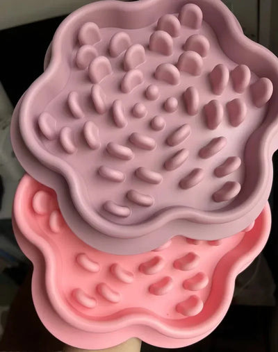 Pet Products Mat For Dogs Cats Slow Food Bowls With Suction Cup Feeding Food Silicone Lick Pad Dog Slow Feeders Treat Dispensing