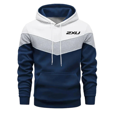 Men Sweatshirts Hot Sales Jogging for Versatile Hoodies Outdoors Sweatpants Drawstring High Quality Casual Daily Tricolor Sports
