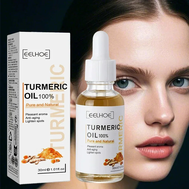 Turmeric Face Serum Diffuser Hydrating Face Repair Melanin Brighten Dark Spot Corrector Moisturizing Essential Oil Skin Care